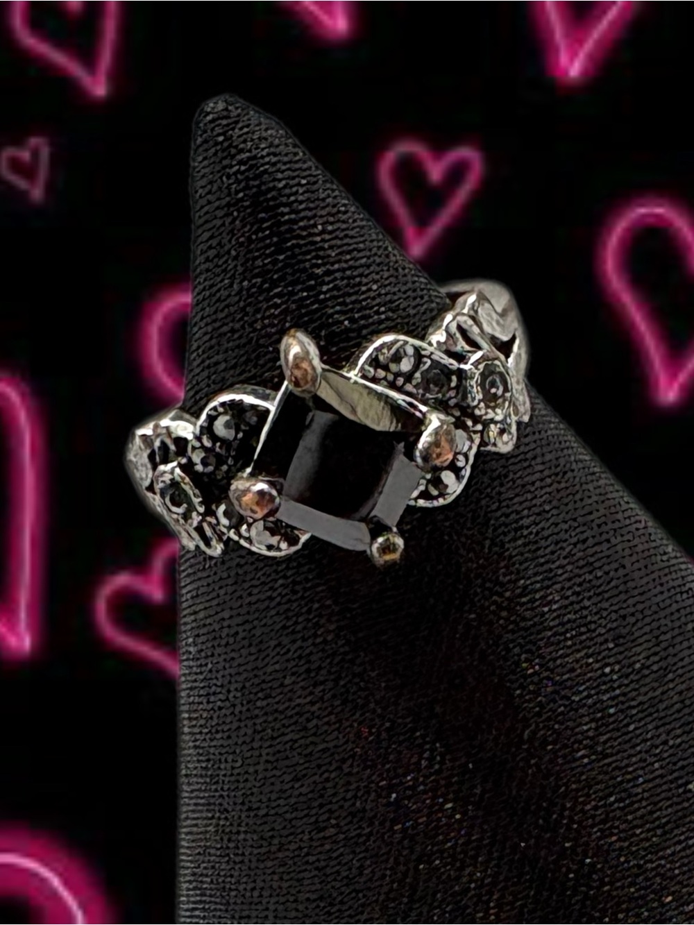 Gothic Art Deco Women's Ring 8